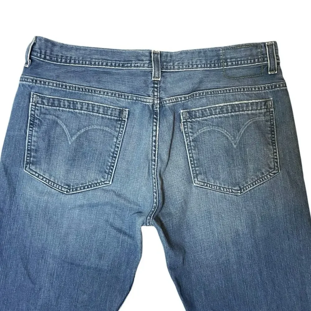 VTG Levi’s SilverTab Men’s True Straight 38X32 Baggy Jeans Y2K Skater Grunge